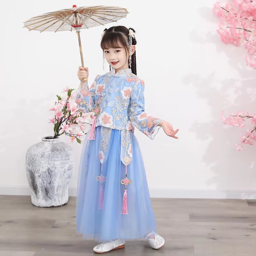 Kids Clothes Girl Dress Childr - Fashion Show Ethnic Wear ulasan dan harga
