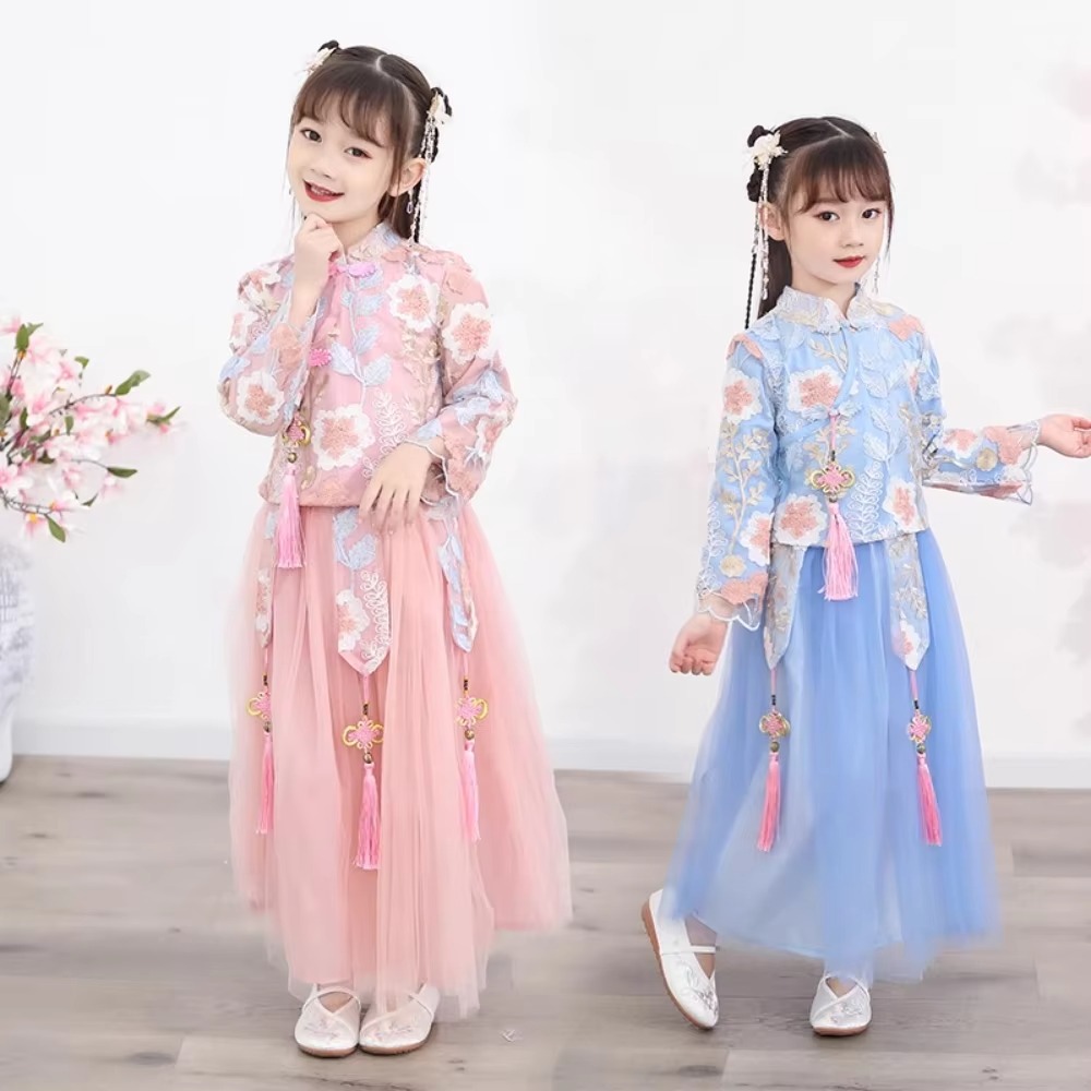 Kids Clothes Girl Dress Childr - Fashion Show Ethnic Wear ulasan dan harga