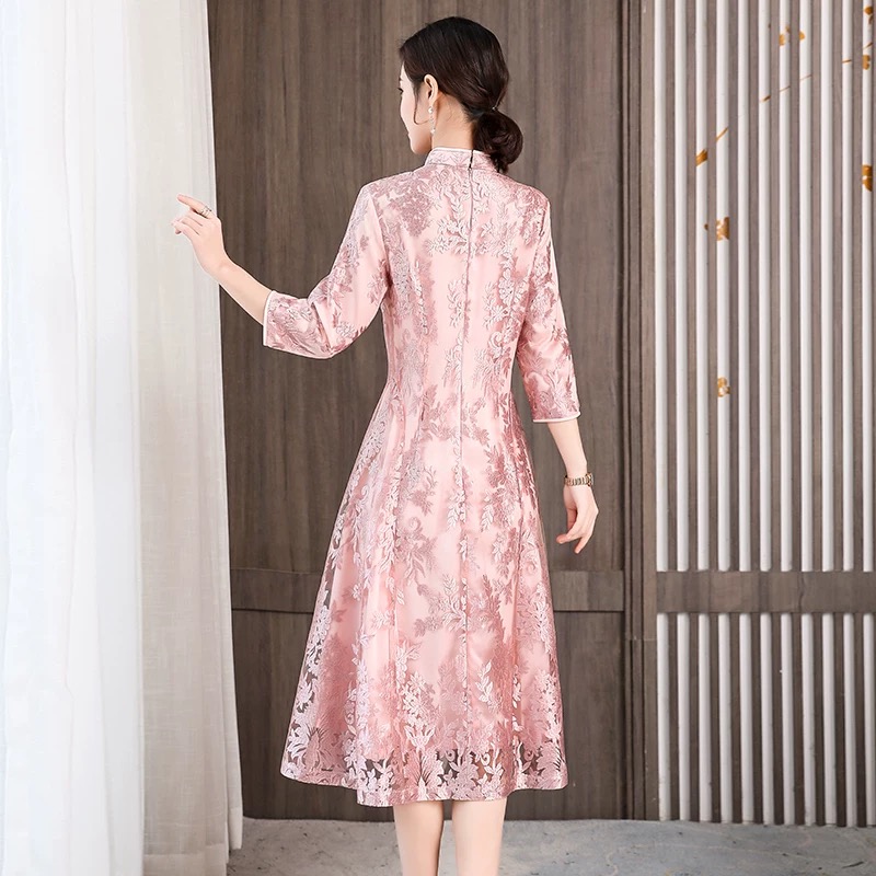 Elegant Women Aodai Vietnam Ch - Ao Dai Vietnam Dress ulasan dan harga