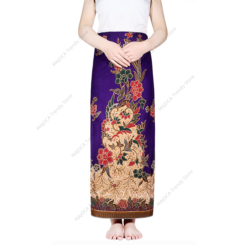 Southeast Asian Lungi/Dhoti/Sa - Batik Sarong Wrap ulasan dan harga
