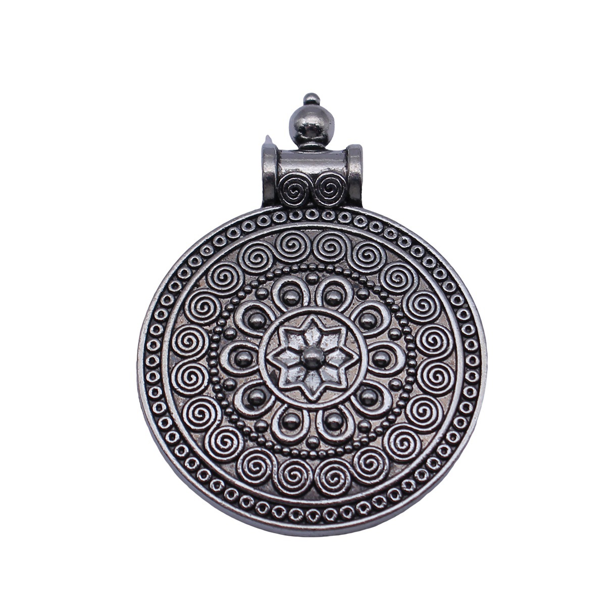 Boho Ethnic Mandala Pendant Fl - Ethnic Modern Fashion ulasan dan harga
