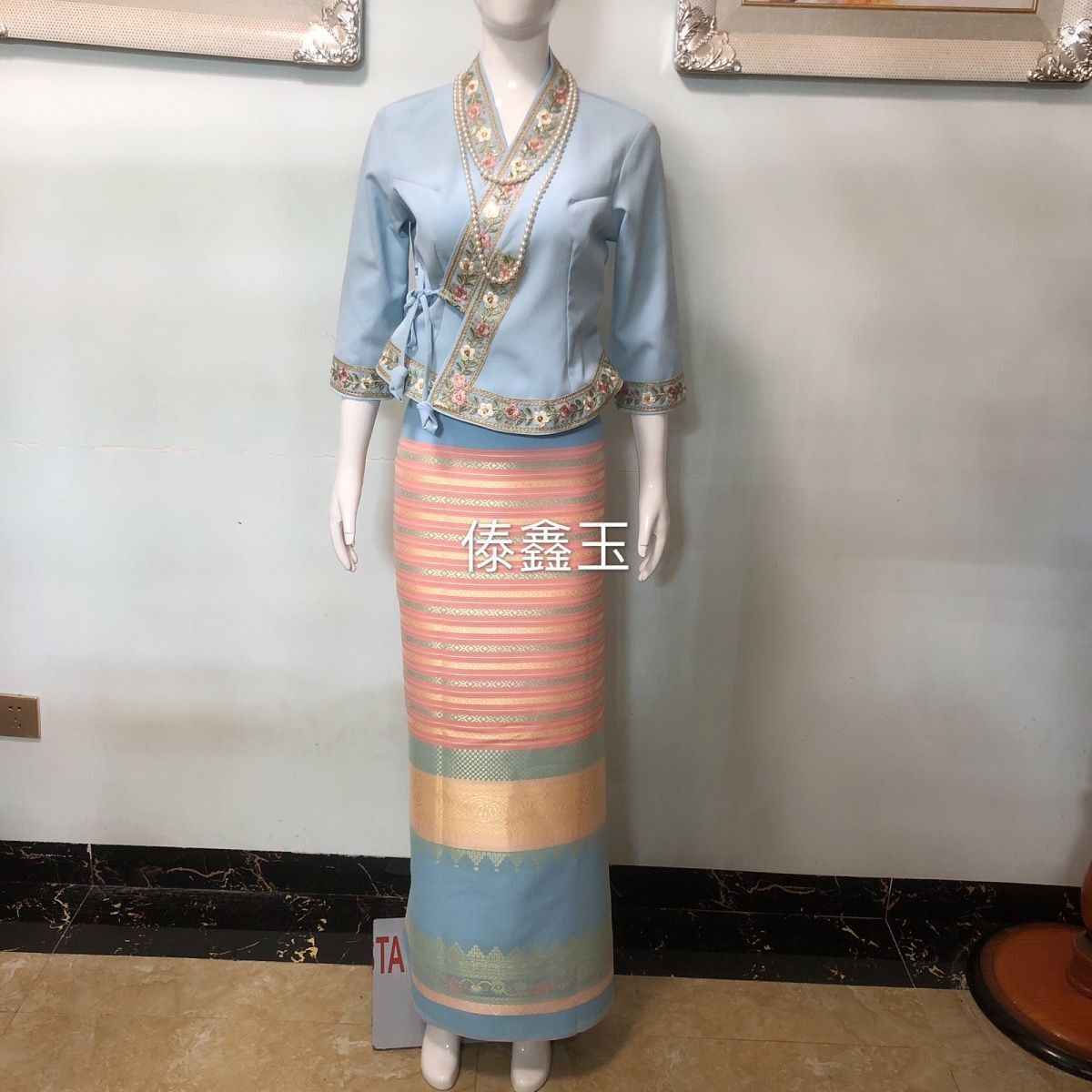 2pcsThailand Long-gyi Skirt Da - Batik Sarong Wrap ulasan dan harga