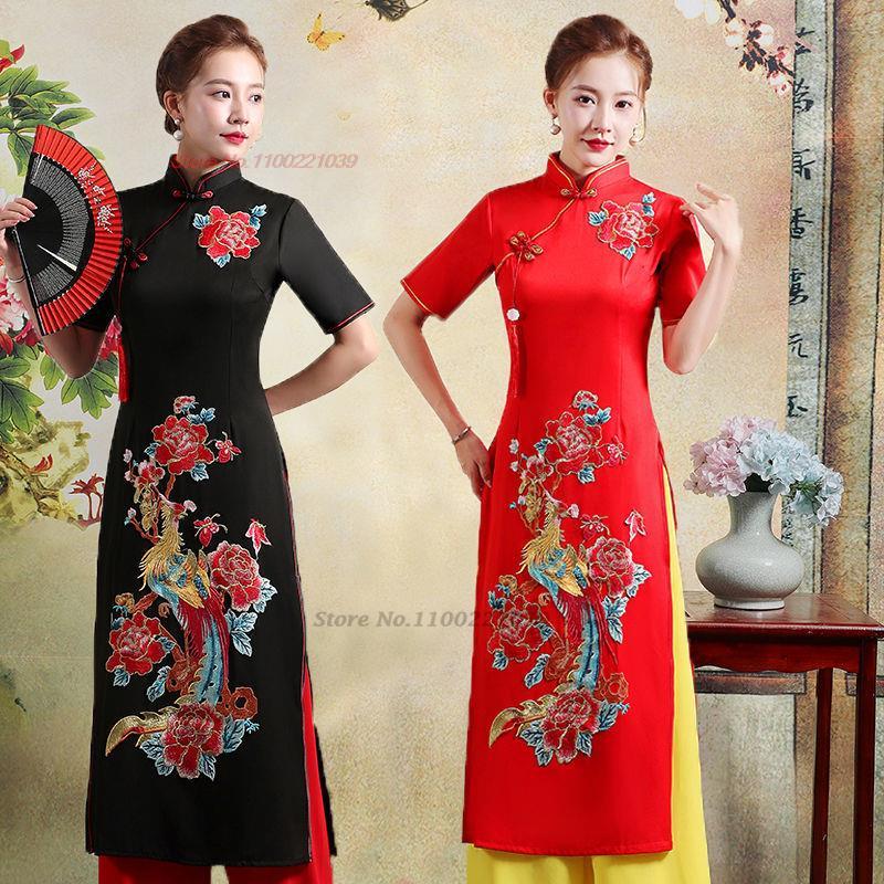 2026 vintage aodai vietnam tra - Ao Dai Vietnam Dress ulasan dan harga