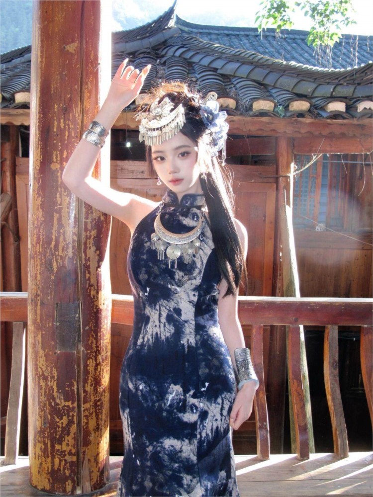 New batik dress cool women's w - Fashion Show Ethnic Wear ulasan dan harga
