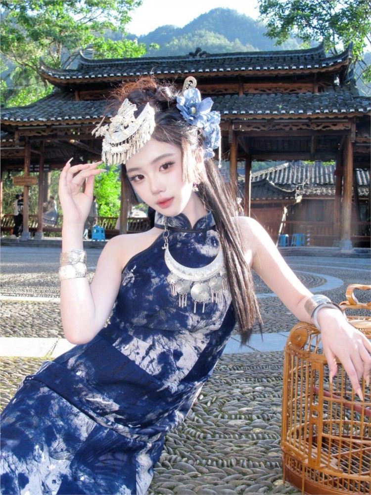 New batik dress cool women's w - Fashion Show Ethnic Wear ulasan dan harga