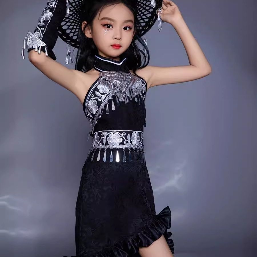 Children's Suit Trailing Skirt - Ethnic Fashion Runway ulasan dan harga