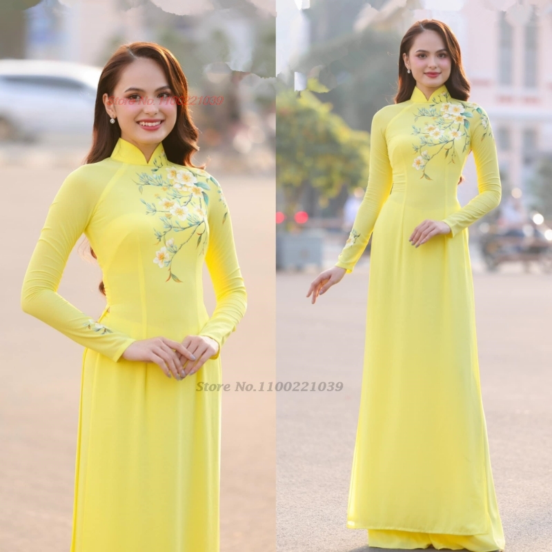 2026 traditional ao dai impro - Ao Dai Vietnam Dress ulasan dan harga