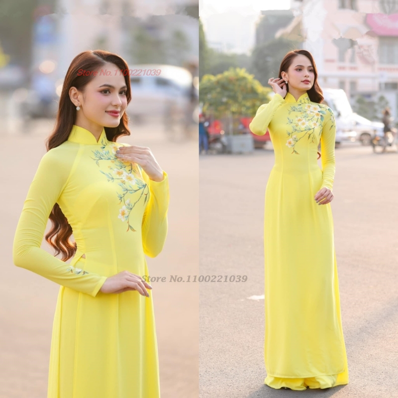 2026 traditional ao dai impro - Ao Dai Vietnam Dress ulasan dan harga