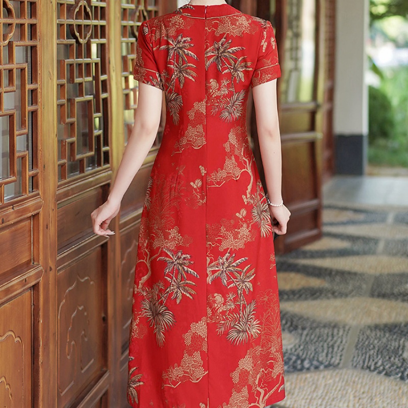 Vietnam Aodai Cheongsam Vintag - Ao Dai Vietnam Dress ulasan dan harga
