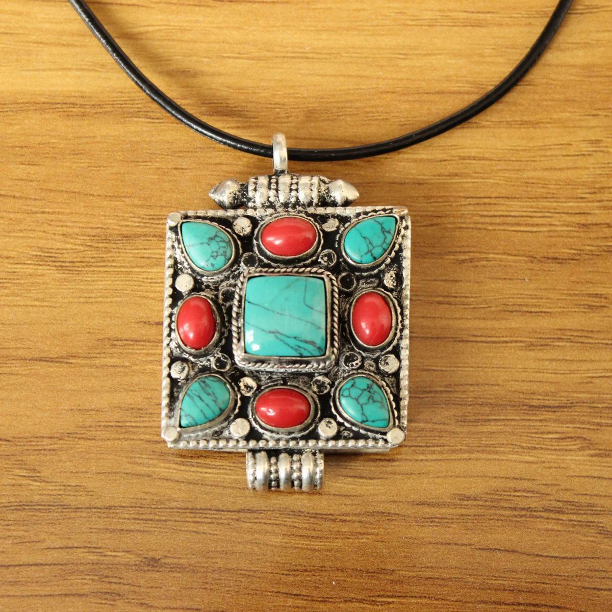 PN257 Ethnic Tibetan Silver Me - Ethnic Fashion Store ulasan dan harga