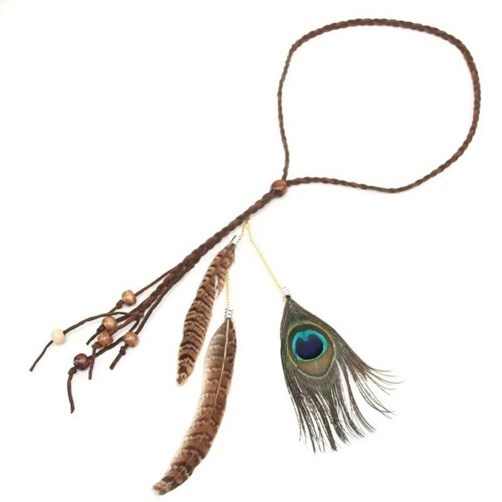 Fashion Feather Feather Headba - Fashion Show Ethnic Wear ulasan dan harga
