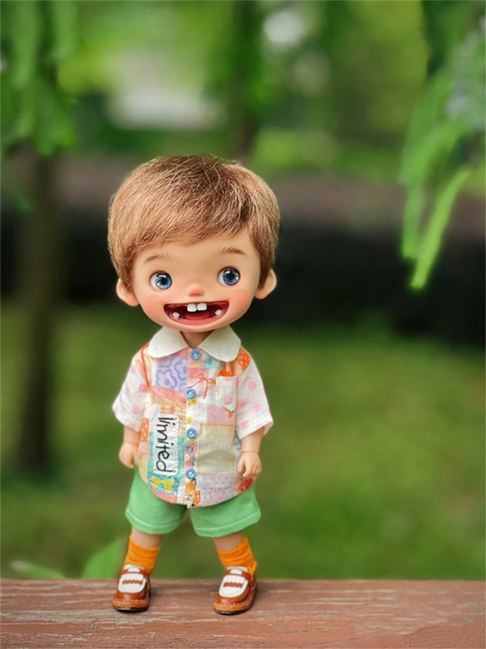 New mischievous girl resin Dol - Ethnic Fashion Store ulasan dan harga