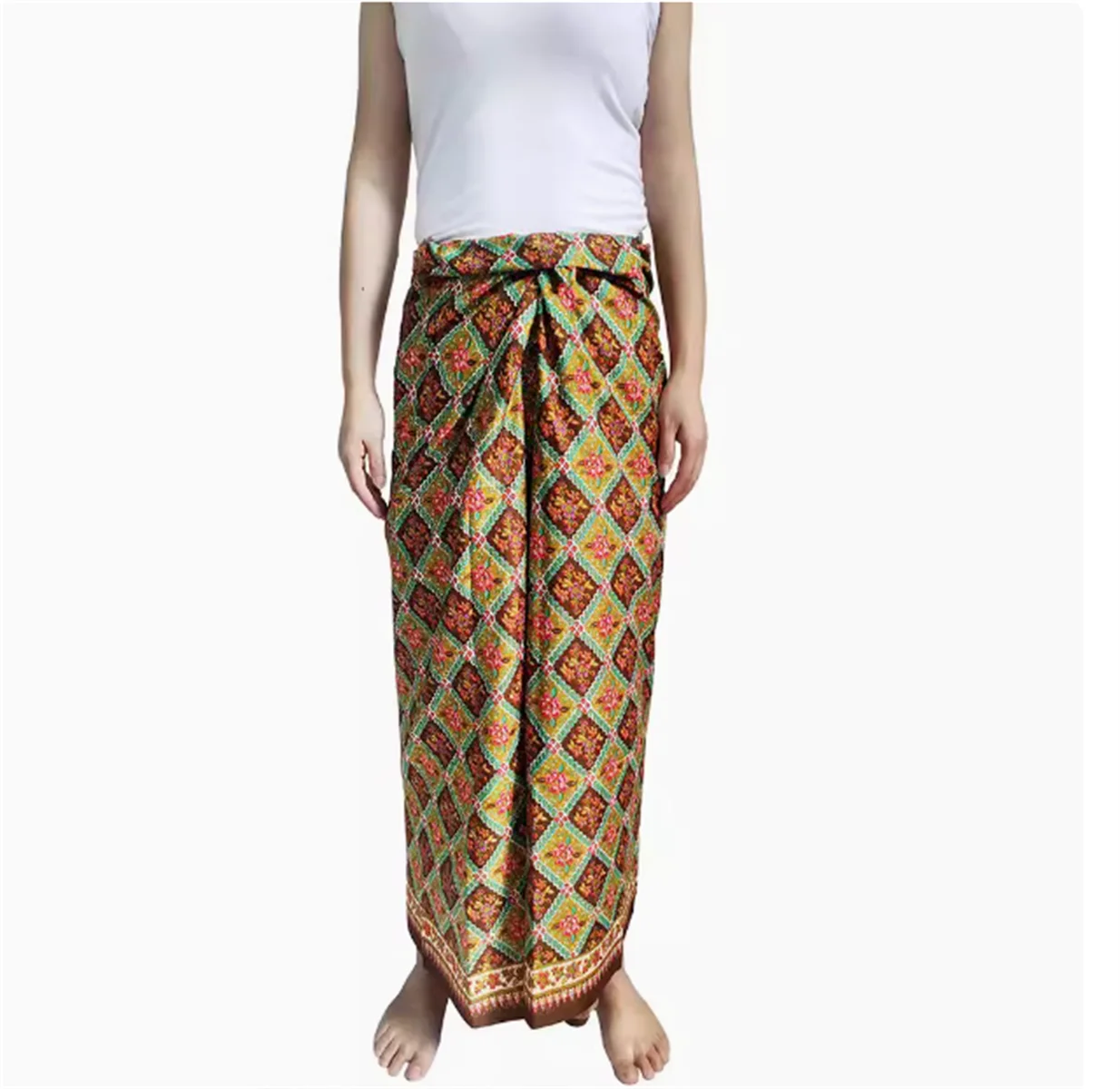 Malaysia Thailand unisex tube  - Batik Sarong Wrap ulasan dan harga