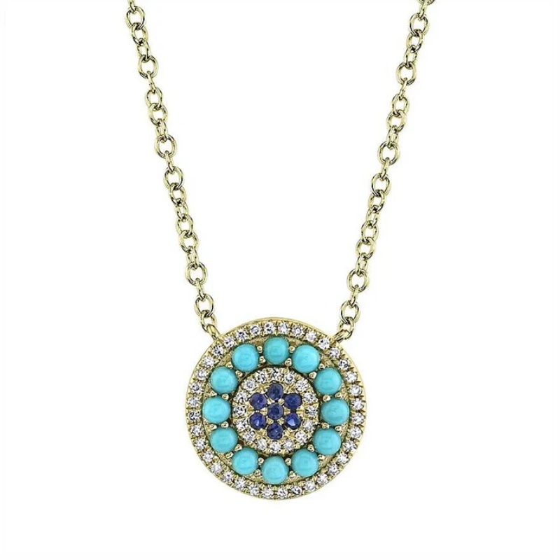 Bohemian Turquoise Imitation R - Fashion Show Ethnic Wear ulasan dan harga