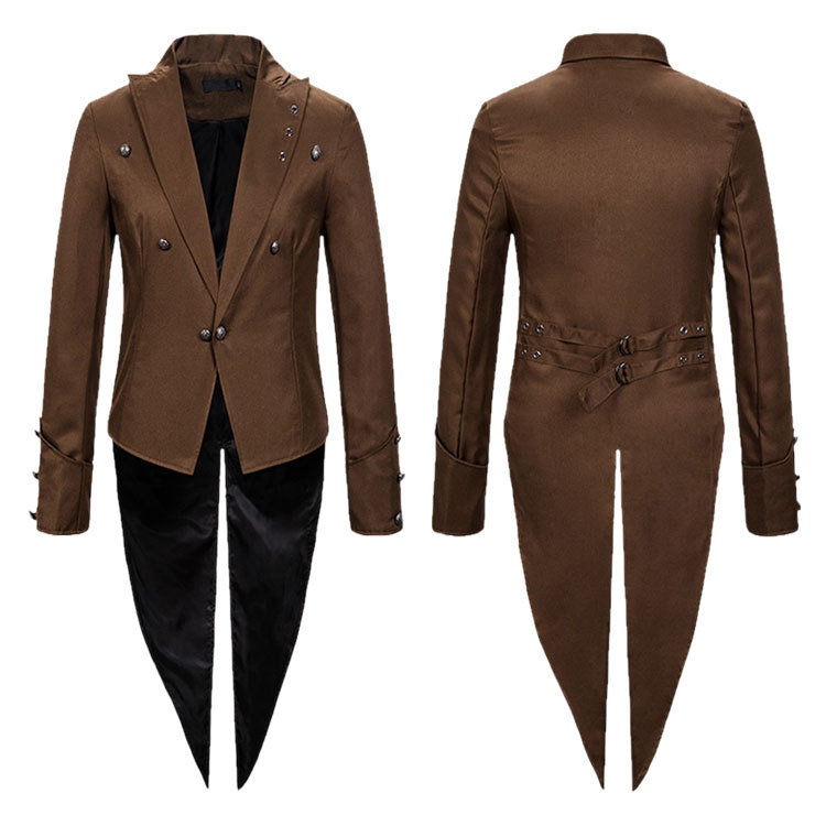 Retro Tailcoat Women's Stage P - Fashion Show Ethnic Wear ulasan dan harga
