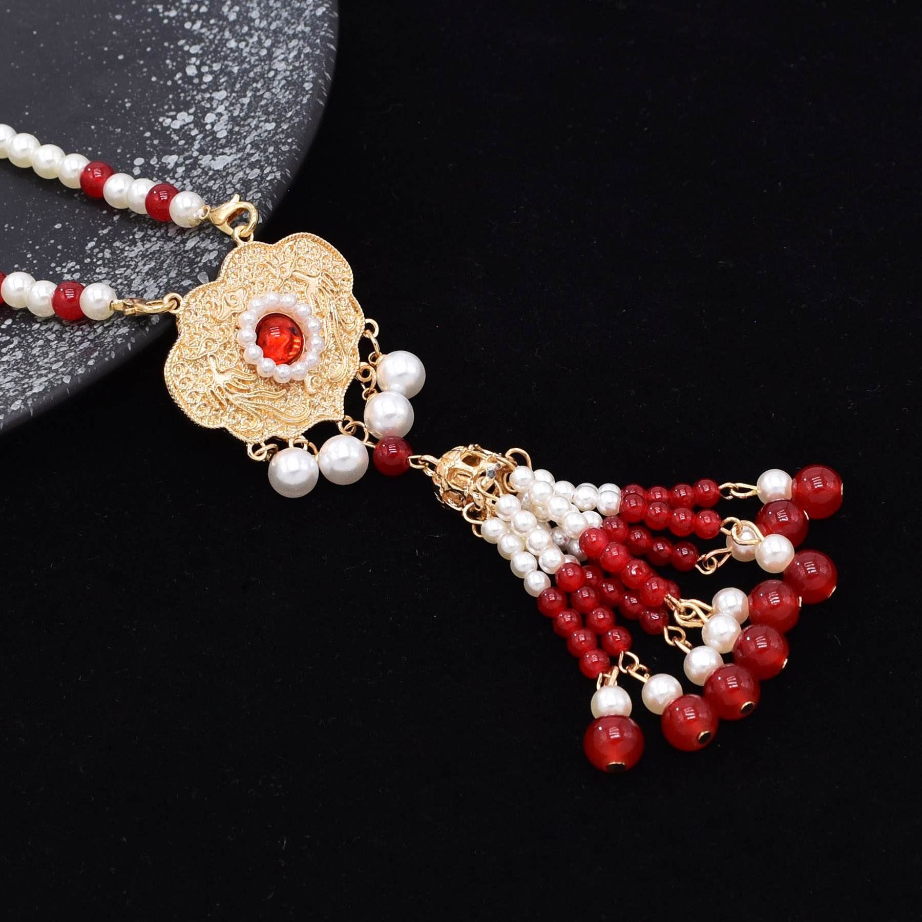 Bohojewelry Store Trendy Red B - Ethnic Fashion Store ulasan dan harga