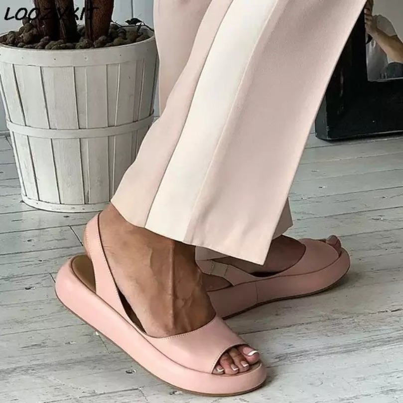 Flat Sandal Slipper Woman Clou - Ethnic Modern Fashion ulasan dan harga
