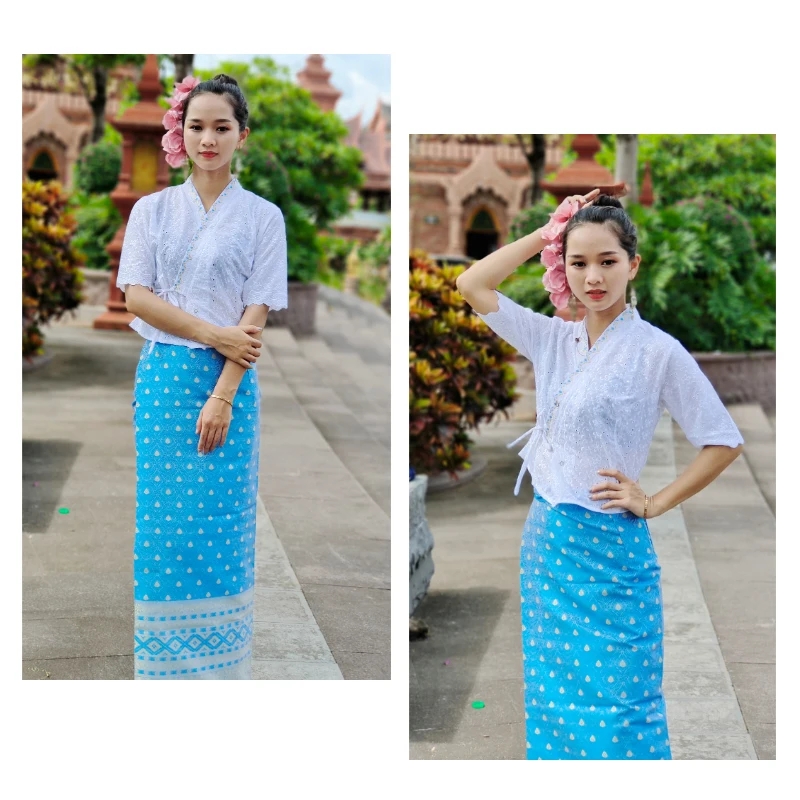 Women Thai Traditional Long Sk - Batik Sarong Wrap ulasan dan harga