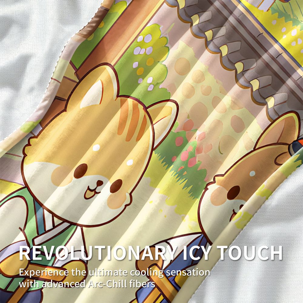 Cooling Blanket Hanbok Shiba D - Hanbok Modern Set ulasan dan harga