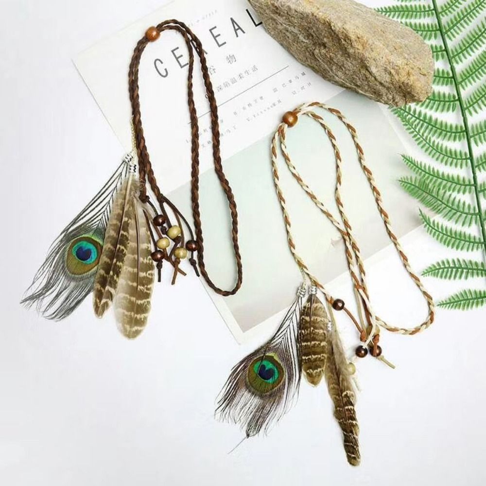Fashion Feather Feather Headba - Fashion Show Ethnic Wear ulasan dan harga