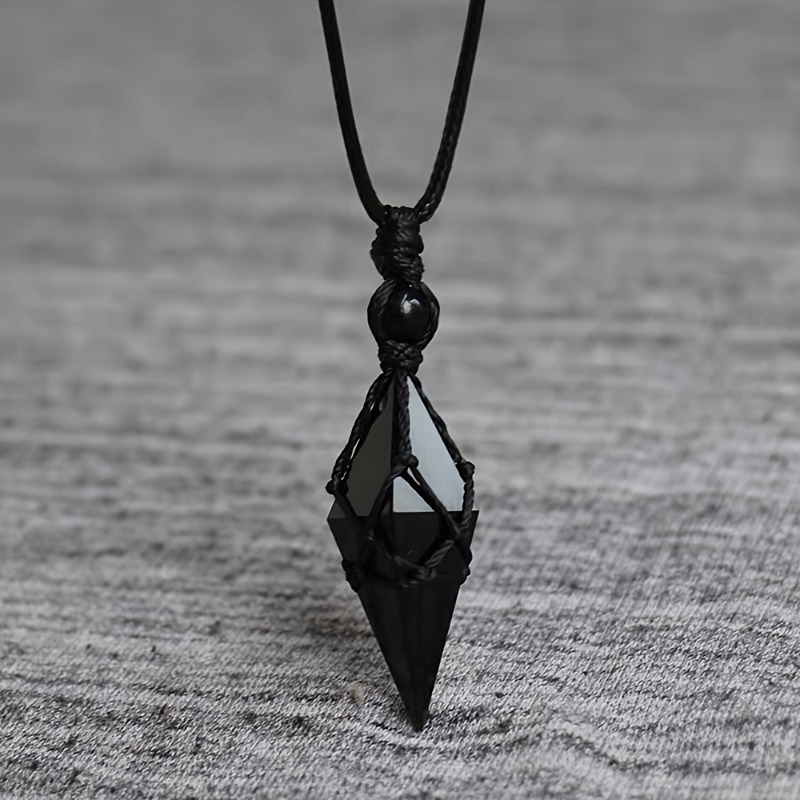 Black Obsidian Arrowhead Cryst - Fashion Show Ethnic Wear ulasan dan harga