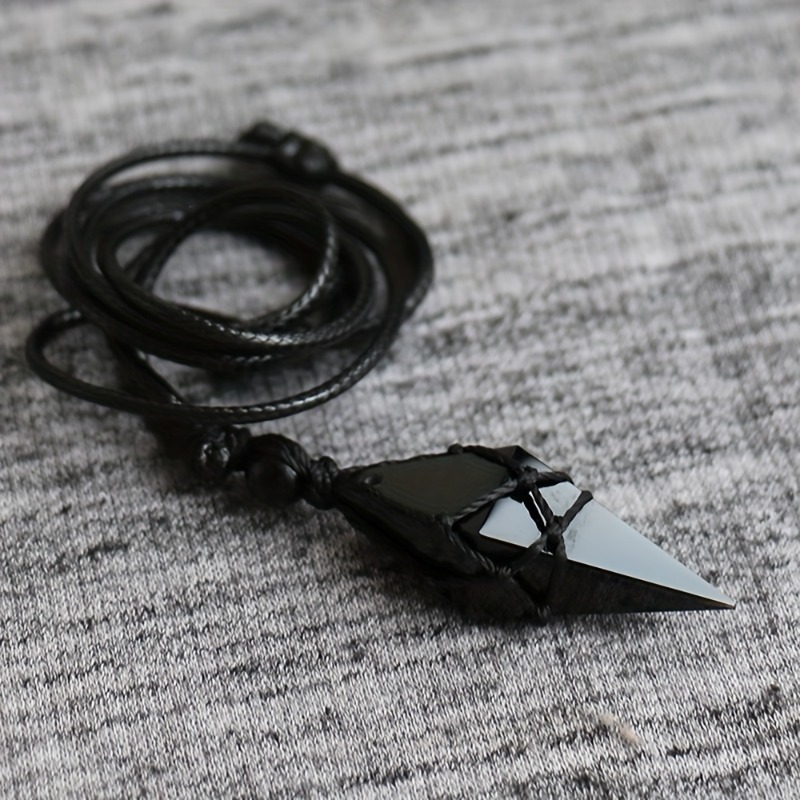 Black Obsidian Arrowhead Cryst - Fashion Show Ethnic Wear ulasan dan harga
