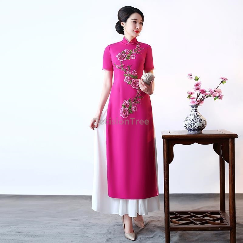 2026 vietnam aodai vintage imp - Ao Dai Vietnam Dress ulasan dan harga