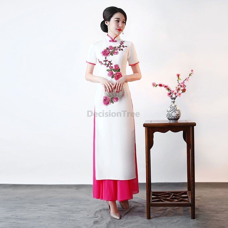 2026 vietnam aodai vintage imp - Ao Dai Vietnam Dress ulasan dan harga
