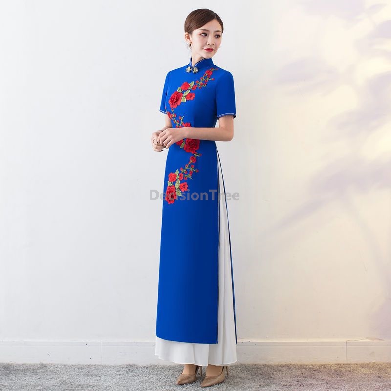 2026 vietnam aodai vintage imp - Ao Dai Vietnam Dress ulasan dan harga