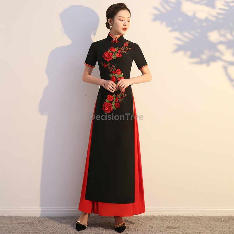 2026 vietnam aodai vintage imp - Ao Dai Vietnam Dress ulasan dan harga