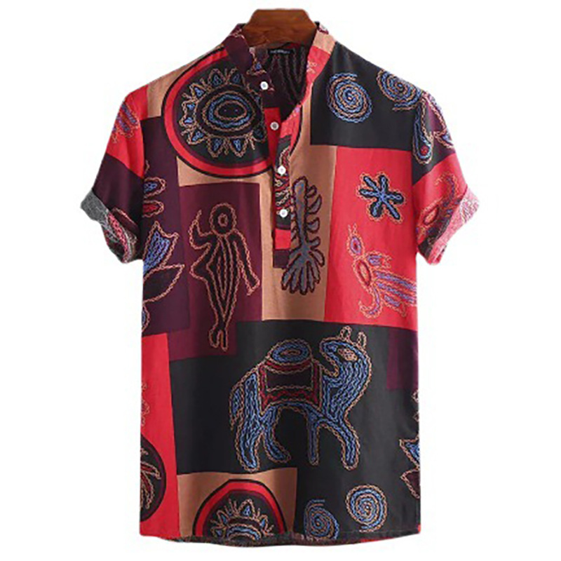 2025 summer new European and A - Men'S Ethnic Fashion Trends ulasan dan harga