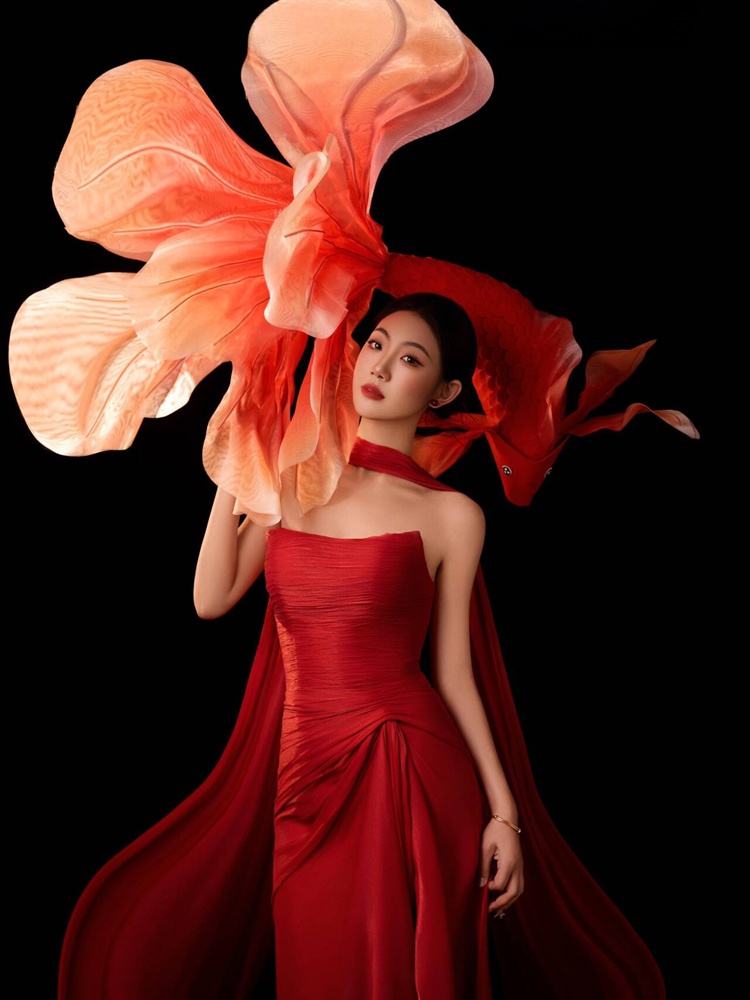 2026 New Year Red Lucky Carp C - Ethnic Fashion Studio ulasan dan harga